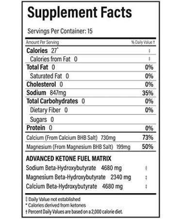 Ketond Caramel Macchiato Ketone Drink | BHB Blend for Rapid Weight Loss (15 Servings) - Buy Online on GoSupps.com