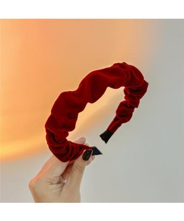gaobaozhu Velvet Headband for Women Soft Headbands No Slip Headband Vintage Women Holiday Headband Non Slip Hair Accesorries Gifts for Women Girls - Buy Online on GoSupps.com