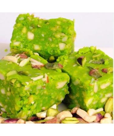 Festival Special Premium (Green Pista Barfi 600g) Delicious Indian Traditional Sweets To Sweeten Up Your Celebration Best Gift For All Occasions Marriage Diwali Holi Raksha Bandhan Sold By Kidzbuzz