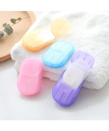 ccHuDE 6 Packs Portable Disposable Paper Soap Sheets for Camping, Hiking, Travel - Scented Bath Hand Washing Soap - Buy Online on GoSupps.com