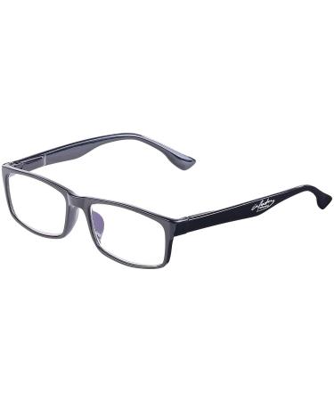 Infactory Blue light blocker: Eye-friendly screen glasses with blue light filters 2.5 diopters (workplace glasses screen reading glasses gift men)