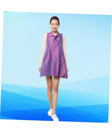 FOMIYES Smock Dress Suit Hair Styling Cape Hair Dying Cape Disposable Suit Barber Apron Barber Gowns Hairdressing Clothes Purple Formal Dress Working Clothes Accessories Pet Purple 78x70cm - Buy Online on GoSupps.com