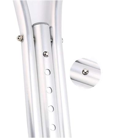 Crutches for Adults Underarm Portable Underarm Crutches Aluminum Crutches Abduction Slip Fracture Height Adjustable People with Disabilities Elderly Elderly Crutch Great (Two Loaded 112) - Buy Online on GoSupps.com