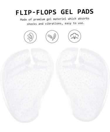 GLEAVI 9 Pairs Gel Forefoot Cushions | Anti-Metatarsal Pads for Sandals & Flip-Flops | Non-Slip Heel Pads - Buy Online on GoSupps.com