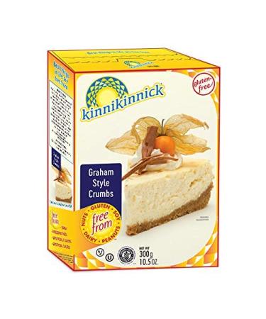 Kinnikinnick Crumbs - Graham Style Gluten Free, 10.5-Ounce (Pack of 3)