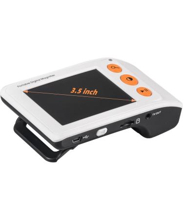 3.5 Inch Portable Digital Magnifier - Low Vision Reading Aid (2-25X Multiple Color Modes) - Perfect for Easy Reading - Buy Online on GoSupps.com