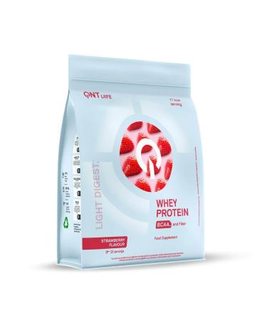 Qnt | Light Digest Whey Protein (500g) | Protein | Drink Powder - Strawberry