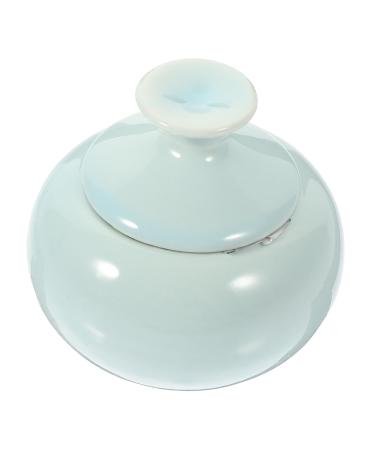 Didiseaon rouge lipstick jars empty cosmetic chinese lipstick jar Storage tank travel can lip balm mini sample jar skin care products cream jar creami Kamaru vial little medicine 4.7x4.7cm Sky-blue