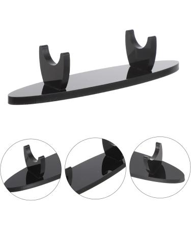 STOBOK Pencil Wand Holder 2 Pcs Acrylic Pen Holder Pencil Lip Gloss Paintbrush Drying Rack Acrylic Eyebrow Pencil Rack Single 12.7x3cmx2pcs Blackx2pcs - Buy Online on GoSupps.com