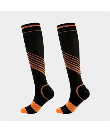 Jilibaba Black Compression Socks for Women & Men | Unisex Knee High Running Fitness Sports & Travel Socks - Buy Online on GoSupps.com