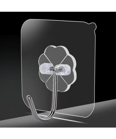 Double Sided Exfoliating Shower Body Brush with Long Handle - Back Scrubber & Bath Sponge for Deep Cleaning - Ideal for Men and Women - Includes 10 Hanging Hooks - Shower Accessories - Buy Online on GoSupps.com