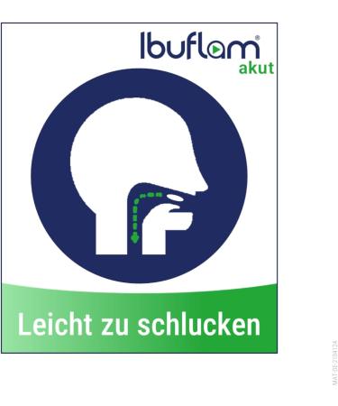 Ibuflam Acute 400 mg Tablets - Fast Pain Relief & Fever Reducer - 100 Tablets (2 x 50 pcs) - International Shipping Available - Buy Online on GoSupps.com