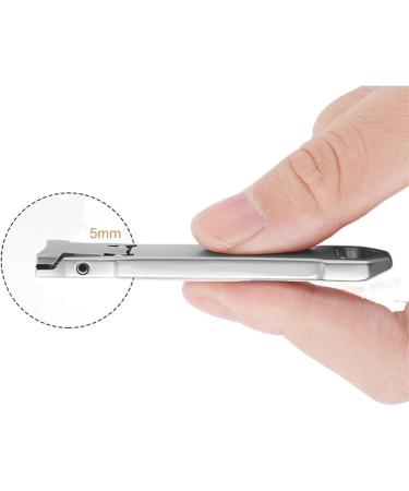 SUICRA Nail Clippers Fingernail Clipper Toenail Ultra-Thin Nail Clippers Collapsible Portable Travel Fingernail Keychain Nail Scissors Cutter Manicure Tools - Buy Online on GoSupps.com