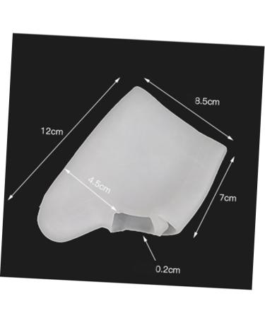 Hemoton White Toe Separators - 1 Pair Hallux Valgus Orthotics for Foot Bunion Relief - Buy Online on GoSupps.com