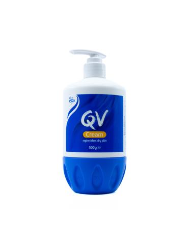 Buy Qv Cream 500g Pump Bottle - Authentic Australian Moisturizer for Intensive Hydration | International Shipping Available - Buy Online on GoSupps.com