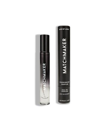 Eye of Love Matchmaker Black Diamond Pheromone Cologne for Men to Attract Her - Created with Patti Stanger - 10ml Travel Size Black Diamond to attract Women 0.34 Fl Oz (Pack of 1)