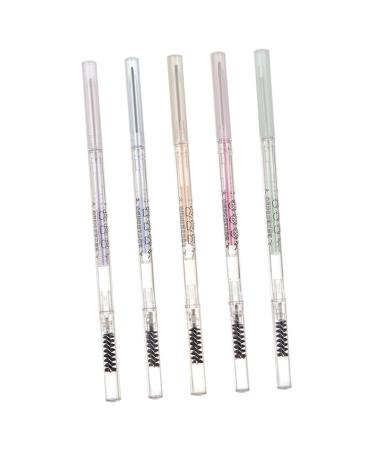 Housoutil 5pcs Eyebrow Pencil Eyebrow Trimming Eyebrow Brush Miss