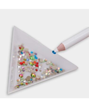 20 Piece White Wax Pen Rhinestone Picker for Nail Art & Manicure - Gem & Bead Picking Tool - Buy Online on GoSupps.com