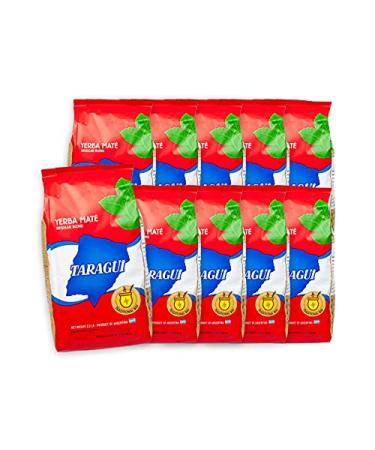 Taragui Mate Tea 10 Pack - Yerba Mate 10x1kg