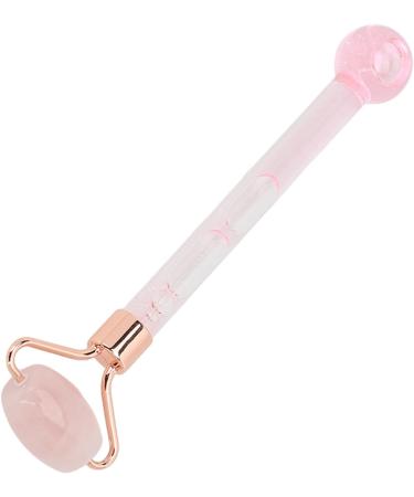 2-in-1 Face Massage Scooter & Quartz Stone Roller - Skin Lifting Tool for Home Use | Boost Skin Metabolism & Tighten Skin - Buy Online on GoSupps.com