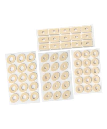 SEWOART 4sheets Latex Corn Stickers Toe Corn Pad Cushions Pads Corn Shoes Sticker Cushions Toe Pads Corn Pads for Toe Corn Protector Cushions Gel Corn Foot Pad Latex Sponge Foot Patch Feet