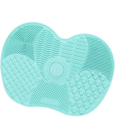 Dajidafu Women Eyeshadow Foundation Concealer Makeup Brush Cleaning Mat Hotel Portable Nonslip Eyebrow Pen Silicone Washing Pad Green - Buy Online on GoSupps.com