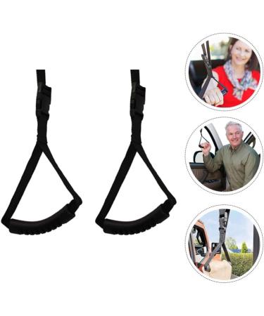 Adjustable Auto Grab Handles for Elderly - 2pcs Non-Slip Car Safety Assist Device (Black) - Buy Online on GoSupps.com