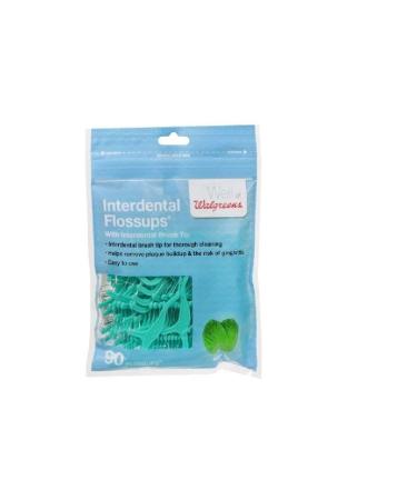 3 pack of well at Walgreens Interdental Flossups Mint90.0 ea