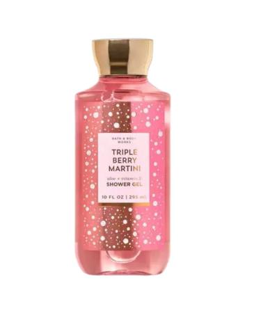 Bath and Body Works Triple Berry Martini Shower Gel 10 Ounce Full Size Wash