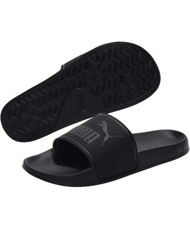 PUMA Unisex Leadcat 2.0 Slide Sandal - 44.5 EU | Puma Black | International Shipping Available - Buy Online on GoSupps.com