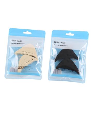 Garneck Women High Heels Toe Filler Inserts - Soft Sponge Half Insoles - Adjustable Shoe Filler Protectors for Loose Shoes 2 Pairs Comfort Cushions for Women