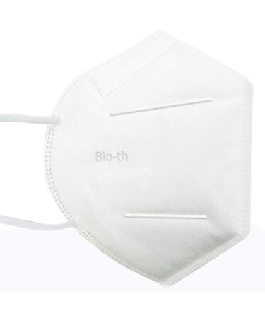 Bio-th KN95 Face Mask - Reusable & Disposable Masks - Dust & Pollen Protection - 20 Pack - Buy Online on GoSupps.com