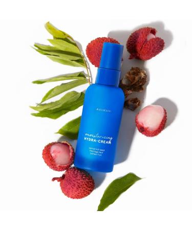 AAVRANI Moisturizing Hydra-Cream - Oil Free Lightweight Daily Moisturizer with Lychee Tamarind & Moringa - Hydrating Skin Care 1.7 Fl Oz - International Shipping Available - Buy Online on GoSupps.com