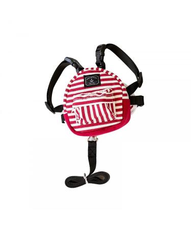 Mioyoow dog backpack with a leash adjustable leash saddle bag puppies dog cute backpack for hiking training daily walking