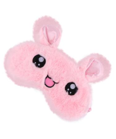 FRCOLOR 1pc Pink Eye Mask Girl Cartoon