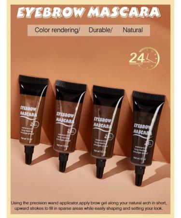 SLYHHZHMY Eyebrow tint with two eyebrow shades Eyebrow tint set Water and smudgeresistant Eyebrow mascara without additives 1 - Buy Online on GoSupps.com