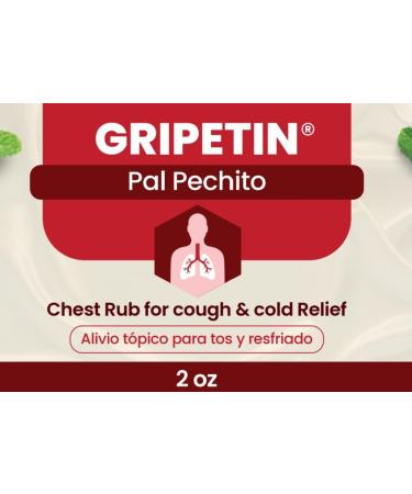GRIPETIN Natural Vapor Balm - Pal pechito - Vapor ointment - Buy Online on GoSupps.com