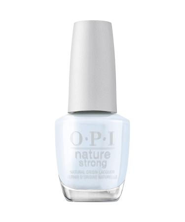 Opi Nature Strong - nail polish with vegan formula with natural ingredients - up to 7 days stop and sustainable packaging - in bright colors inspired by nature Raindrop Expectations