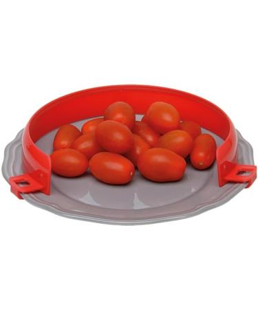 Extra Red Plastic Plate Riser | Durable Rim Riser for Efficient Serving - Shop Now! - Buy Online on GoSupps.com