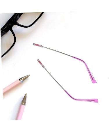 Coolhiya Sunglasses Hinge Replacement - Violet Metal Arm & Leg Bracket | 13.5x0.6cm Glasses Repair Part - Buy Online on GoSupps.com