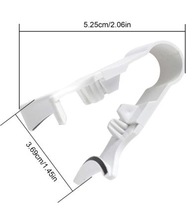 Magnetic False Eyelashes Clip - Lash Clip Applicator Helper Tool Magnetic False Eyelash Applicator | Portable Magnetic Eyelashes Applicator Tool for Women Girls Friends (White)(2.09x1.46 Inches) - Buy Online on GoSupps.com