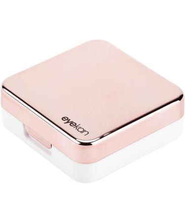 Uxsiya Mini Contact Lens Case Portable Contact Lens Container for Contact Lens and Travel Use Pink - Buy Online on GoSupps.com