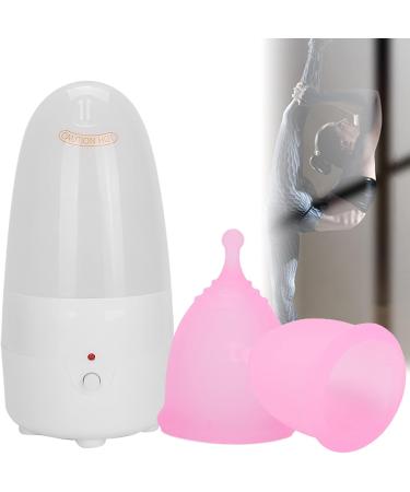 Perioda Cup - Reusable Silicone Menstrual Cup Set with Storage Bag | Eco-Friendly & Safe for Women's Hygiene (EU) - Buy Online on GoSupps.com