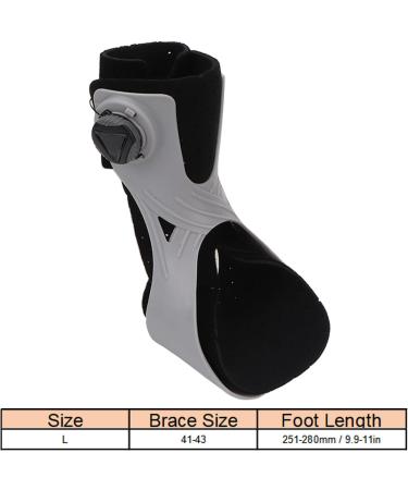 Breathable Drop Foot Orthosis Support - Ankle Stabilizer & Pain-Reducing Brace for Right Foot - Buy Online on GoSupps.com