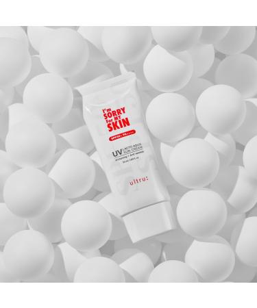 I'M SORRY FOR MY SKIN Lacto Aqua Sun Cream SPF50 Korean Skincare Moisturizing Sunscreen for Face & Body Light Texture Does Not Leave White Marks Suitable for Black Girls Travel Size 1.69 fl oz - Buy Online on GoSupps.com