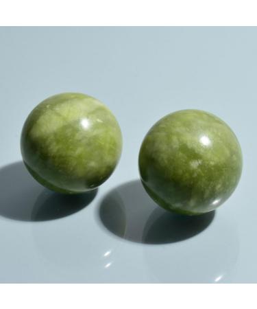 Gleavi Green Jade Massage Balls - Manual Massage Tools for Sport & Health Hand Roller Massage Balls - Buy Online on GoSupps.com