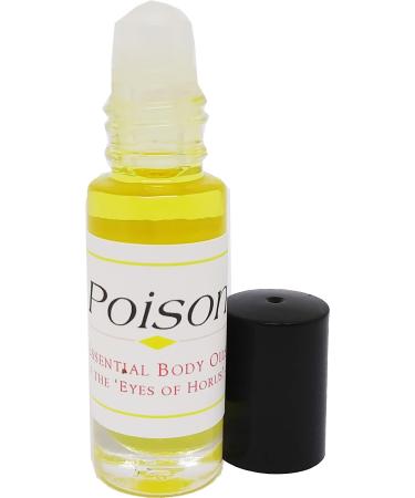 Poison - Type CD For Women Scented Body Oil Fragrance Roll-On - Gold - 1/8 oz. - ID#23111 0.13 Fl Oz (Pack of 1)