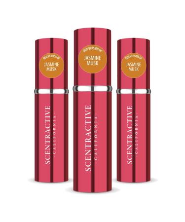 CA Perfume Impression of T. Ford Jasmine Musk For Women Replica Version Fragrance Dupes Concentrated Long Lasting Eau de Parfum Spray Refillable Atomizer Bottle 0.17 Fl Oz/5ml-X3 T. FORD JASMINE MUSK IMPRESSION 0.51 Fl Oz (Pack of 1)