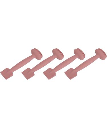 Dual Head Silicone Facial Mask Brush Comfortable Handle Fine & Flat Brush Head Easy to Wash for Deep Cleansing Applicator for Beauty Salon & Home Use - Buy Online on GoSupps.com