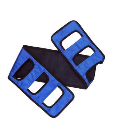 Voko transfer loop non-slip transfer straps seat belt patient lift mobility aid equipment for older people or patients (blue) - Buy Online on GoSupps.com